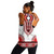 Dashiki Women Tank dashiki white and red