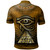 Egyptian Polo Shirt - Custom Egypty Horus Eye With Egyptian Pattern