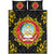 Angola Quilt Bed Set Floral Frame