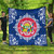 Central African Republic Quilt Floral Frame