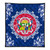 Central African Republic Quilt Floral Frame