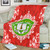 Equatorial Guinea Blanket Floral Frame
