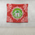 Equatorial Guinea Tapestry Floral Frame