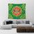 Democratic Republic of Sao Tome and Principe Tapestry Floral Frame