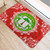 Equatorial Guinea Doormat Floral Frame