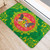 Democratic Republic of Sao Tome and Principe Doormat Floral Frame