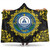 Cape Verde Hooded Blanket Floral Frame
