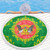 Democratic Republic of Sao Tome and Principe Beach Blanket Floral Frame