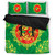 Republic of the Congo Bedding Set Floral Frame