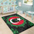 Libya Area Rug Floral Frame