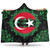 Libya Hooded Blanket Floral Frame