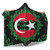 Libya Hooded Blanket Floral Frame