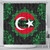 Libya Shower Curtain Floral Frame