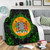 Zambia Blanket Floral Frame