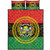 Central African Republic Quilt Bed Set Pan Africa With Coat Of Arms