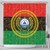 Cape Verde Shower Curtain Pan Africa With Coat Of Arms