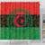 Algeria Shower Curtain Pan Africa With Coat Of Arms