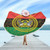 Democratic Republic of Sao Tome and Principe Beach Blanket Pan Africa With Coat Of Arms