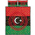 Libya Quilt Bed Set Pan Africa With Coat Of Arms