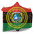 Liberia Hooded Blanket Pan Africa With Coat Of Arms