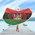 Namibia Beach Blanket Pan Africa With Coat Of Arms