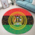 Uganda Round Rug Pan Africa With Coat Of Arms