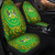 Democratic Republic of Sao Tome and Principe Car Seat Cover Royal Floral Frame