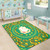 Guinea Area Rug Royal Floral Frame