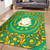 Guinea Area Rug Royal Floral Frame