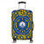 Cape Verde Luggage Cover Royal Floral Frame