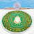 Guinea Beach Blanket Royal Floral Frame