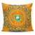 Ivory Coast Pillow Cases Royal Floral Frame