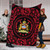 Malawi Blanket Royal Floral Frame