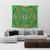 Senegal Tapestry Royal Floral Frame
