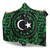 Libya Hooded Blanket Royal Floral Frame