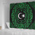 Libya Shower Curtain Royal Floral Frame