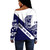 Zeta Phi Beta Off Shoulder Sweatshirt Tech Style