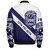 Zeta Phi Beta Zipper Bomber Jacket Tech Style