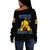 Sigma Gamma Rho Off Shoulder Sweatshirt Pearl Rugby