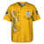 Sigma Gamma Rho Baseball Shirt Pearls Yellow