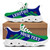 Lesotho Clunky Shoes Custom Stripe Style