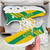 Guinea Clunky Shoes Custom Stripe Style