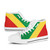 Republic of the Congo High Top Shoes Original Flag