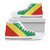 Republic of the Congo High Top Shoes Original Flag