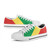 Republic of the Congo Low Top Shoes Original Flag