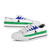 Lesotho Low Top Shoes Original Flag