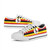 Uganda Low Top Shoes Original Flag