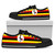 Uganda Low Top Shoes Original Flag