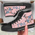 Gamma Phi Delta High Top Shoes Greek Life