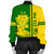 Chi Eta Phi Bomber Jacket Quater Style